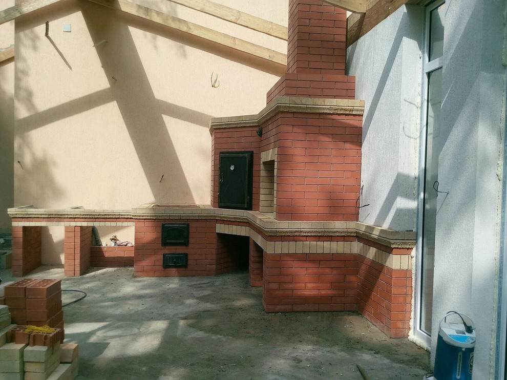 печи в беседках