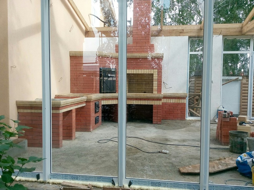 печи в беседках