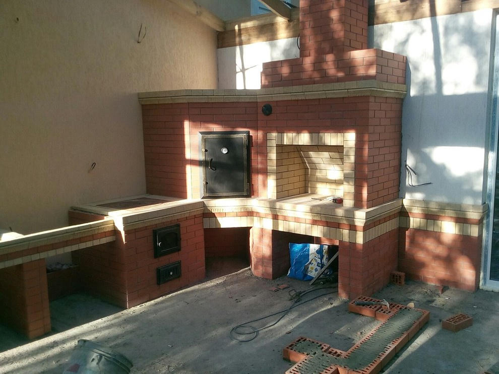 печи в беседках