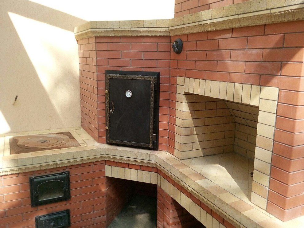 печи в беседках