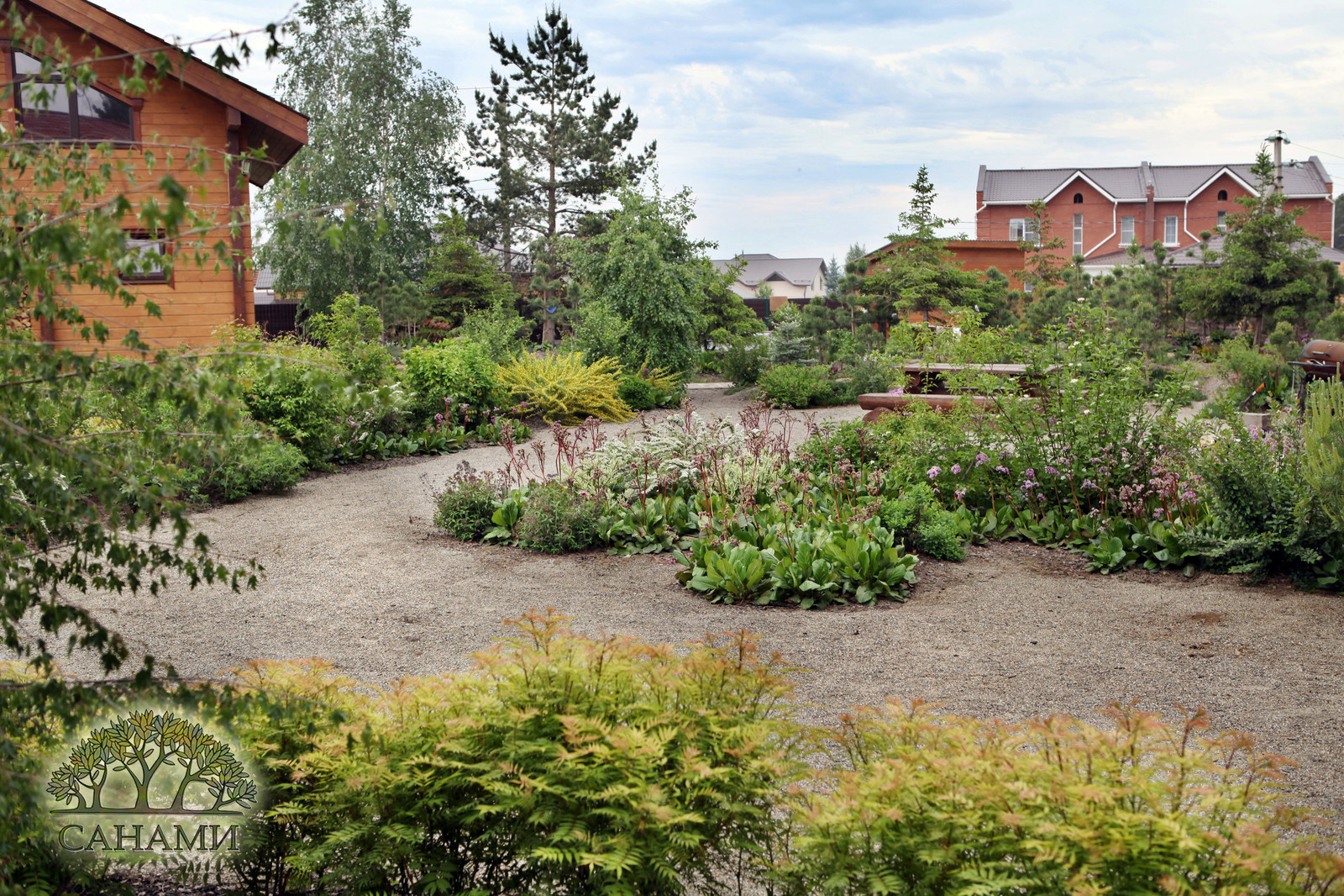 Участок с измененным рельефом