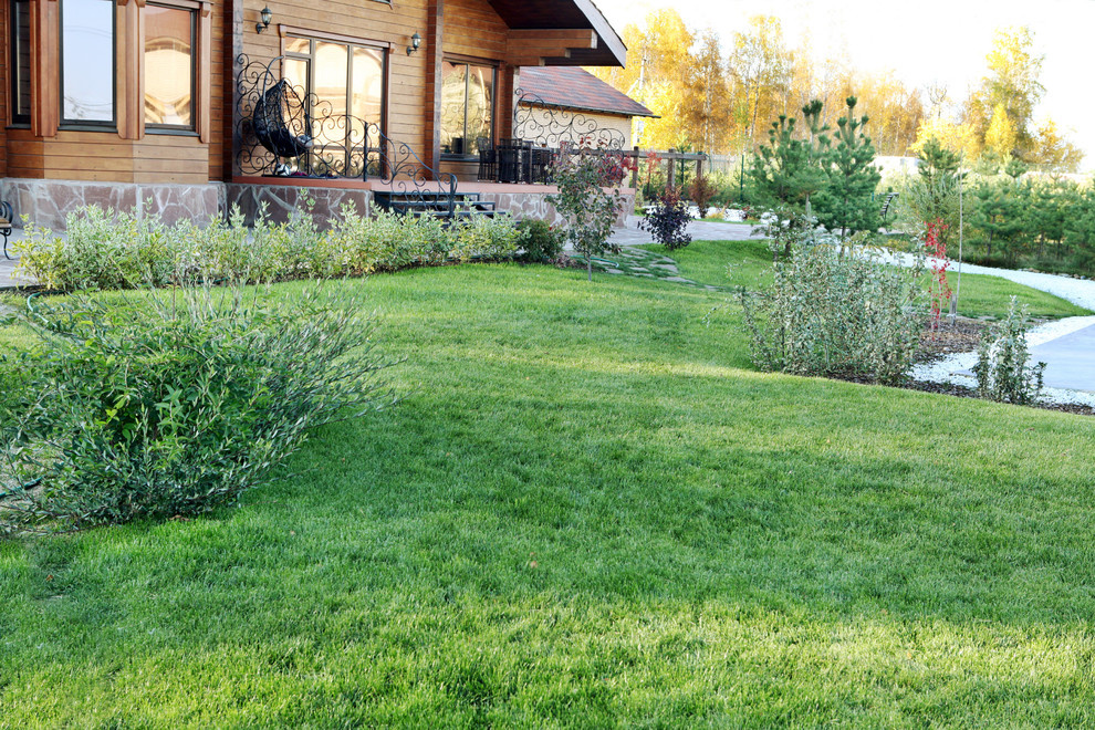 Участок с измененным рельефом