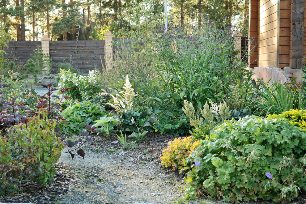 Участок с измененным рельефом