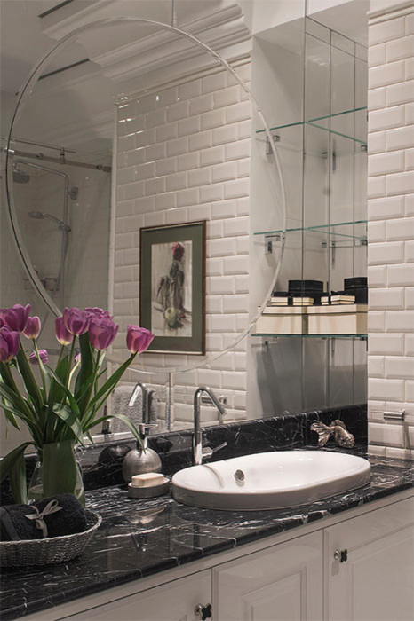 Проект квартиры 50 кв. м (Ирада Дикушина) - Ванная комната