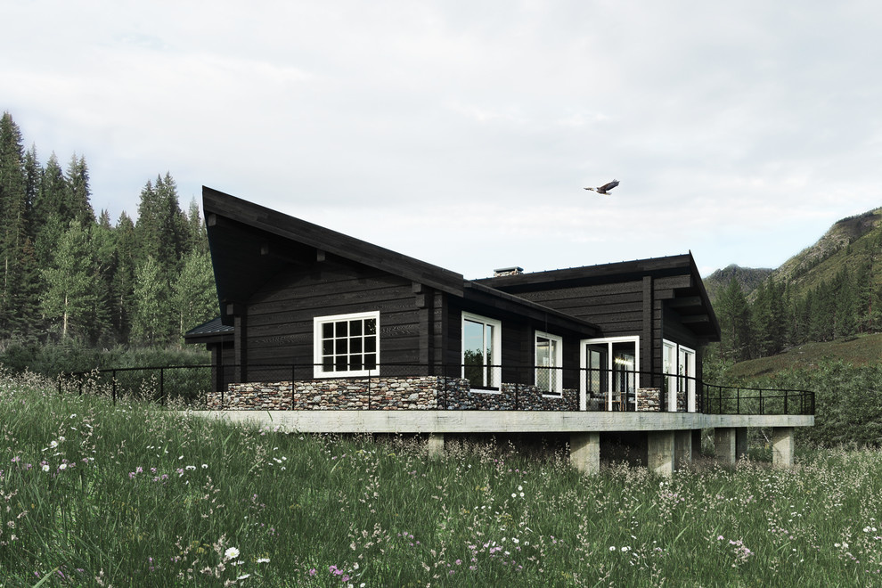 Современное шале 163 м2 на Алтае