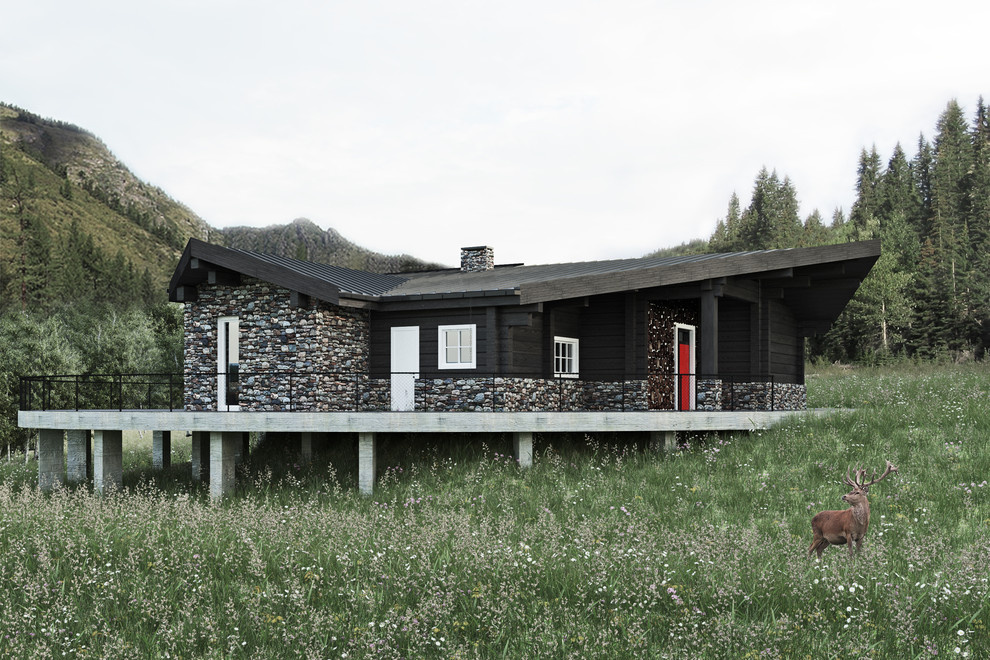 Современное шале 163 м2 на Алтае