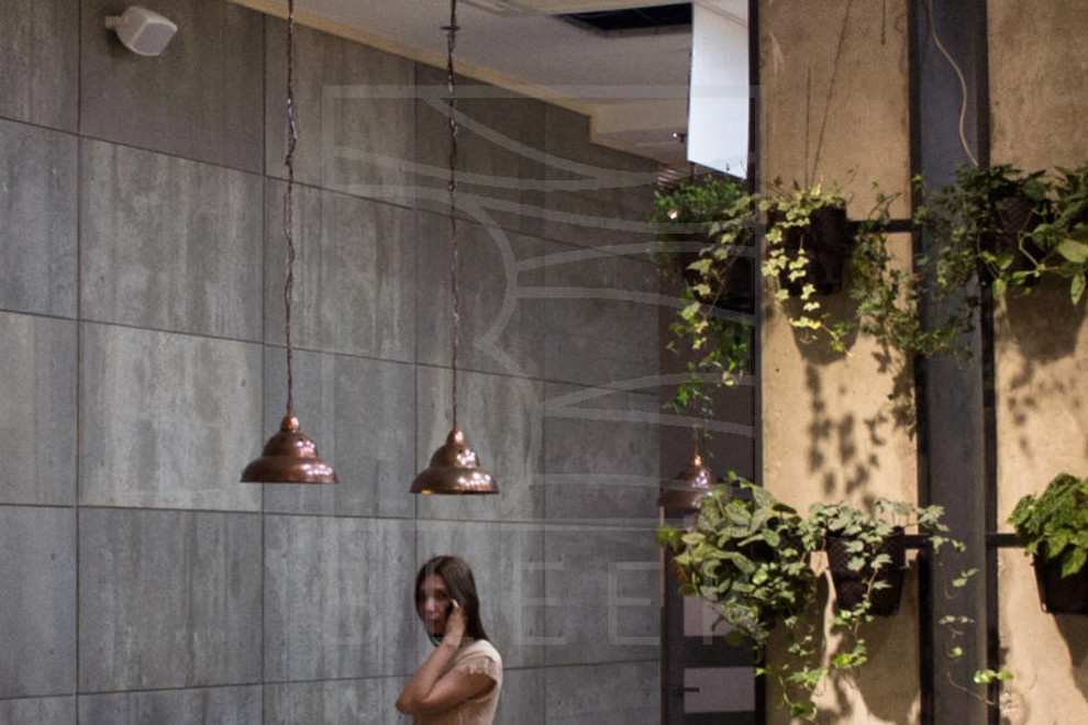 Холл в стиле лофт