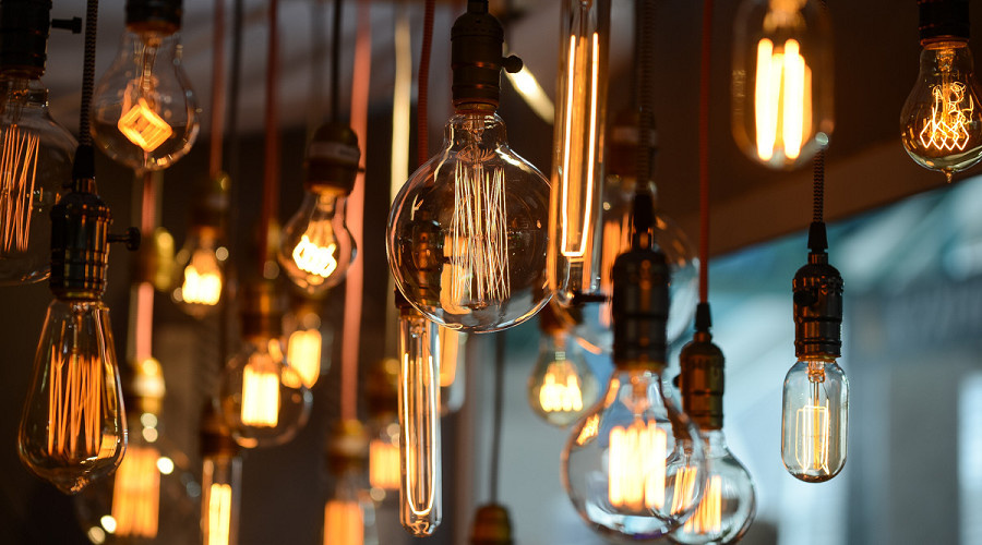 Обложка проекта: Ретро лампы, лампы Эдисона