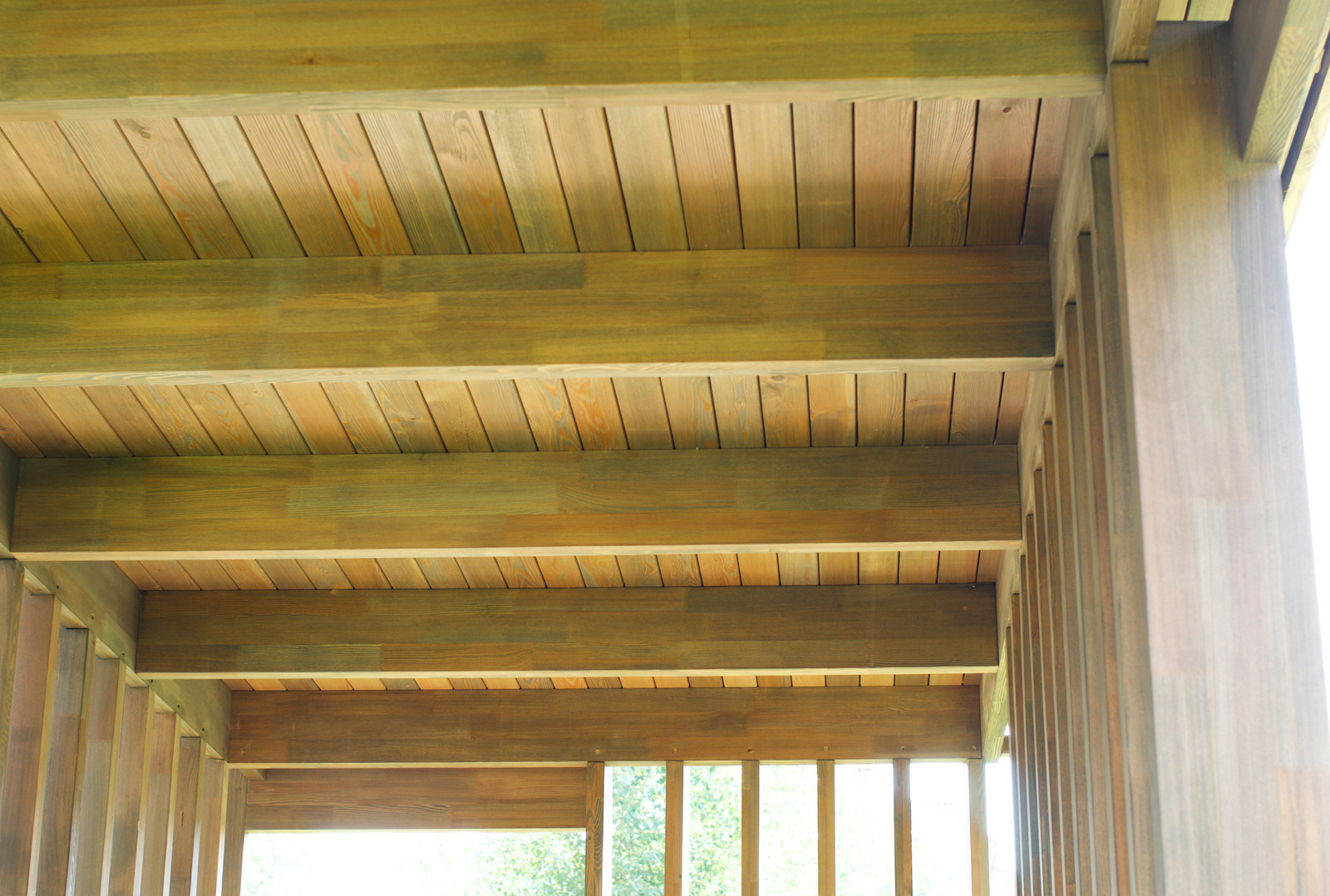 Беседка-павильон из лиственницы