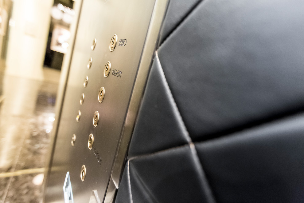 Лифт для роскошного отеля "GALLIA HOTEL" - MILAN, ITALY
