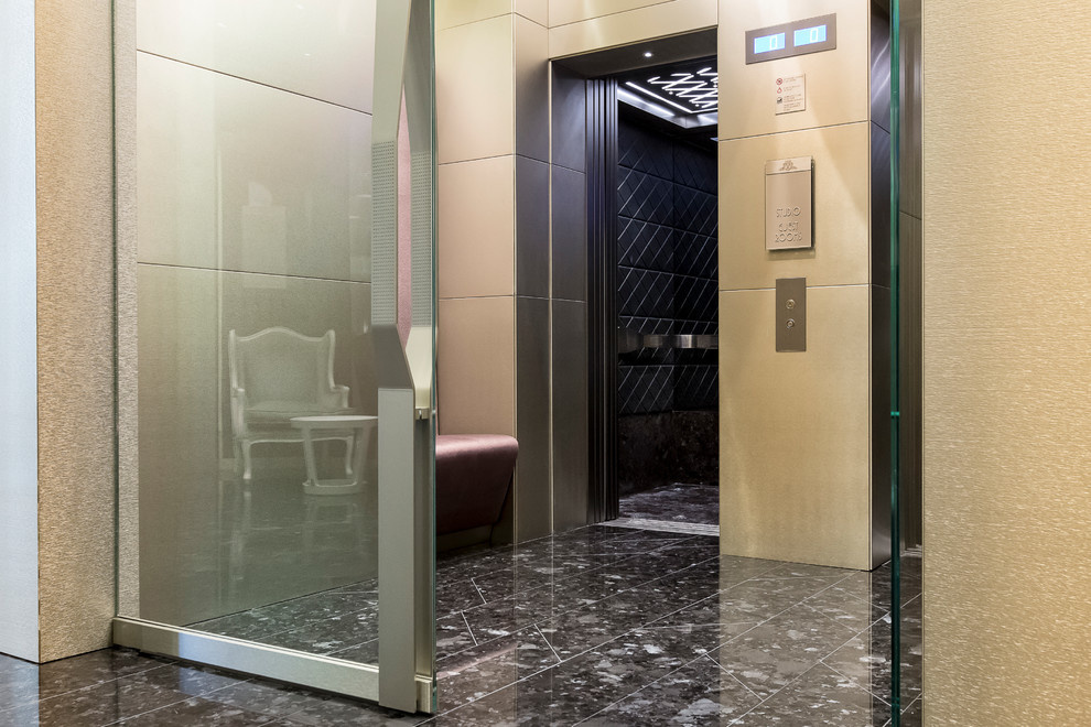 Лифт для роскошного отеля "GALLIA HOTEL" - MILAN, ITALY
