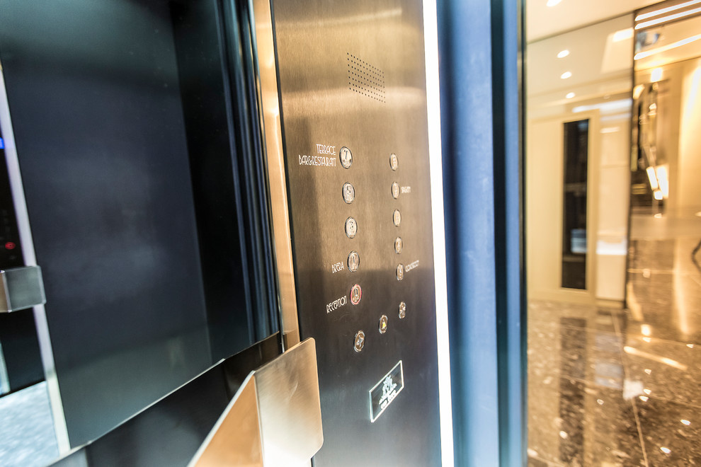 Лифт для роскошного отеля "GALLIA HOTEL" - MILAN, ITALY