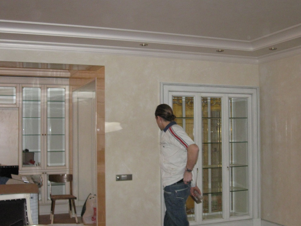 Венецианская штукатурка в г. Пушкине.