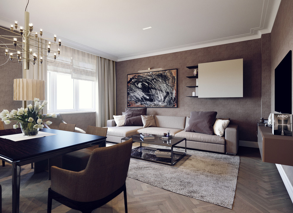 Квартира в современном стиле, Калининград.