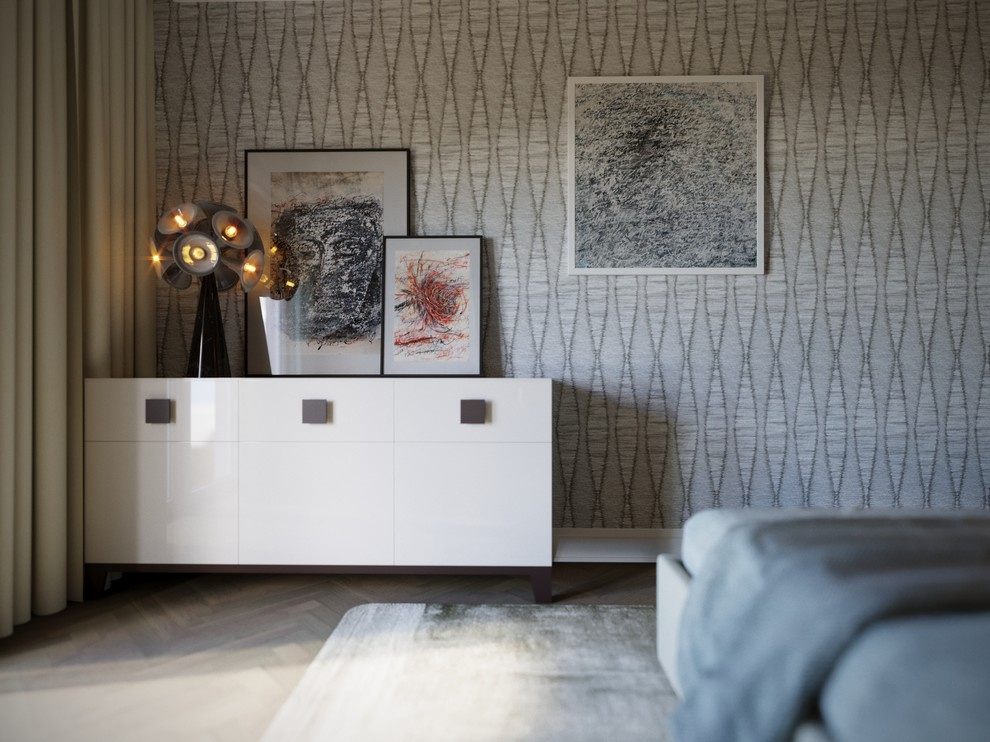 Квартира в современном стиле, Калининград.