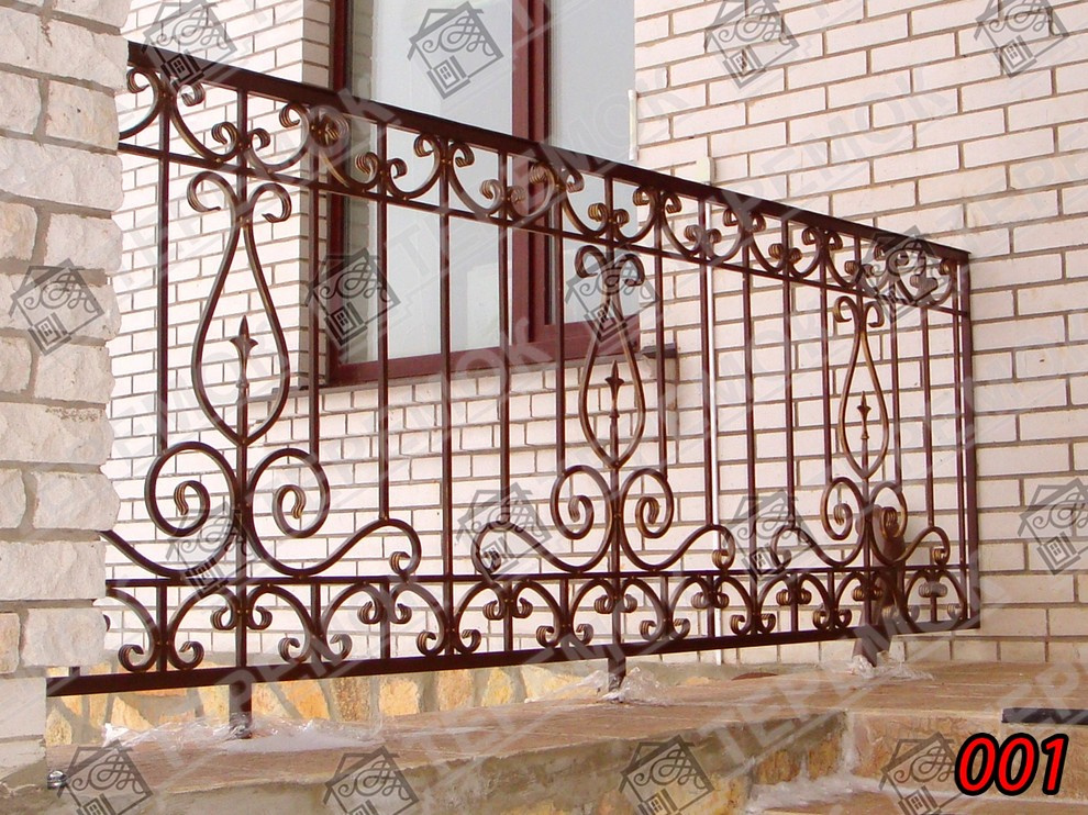 Обложка проекта: Перила кованые уличные