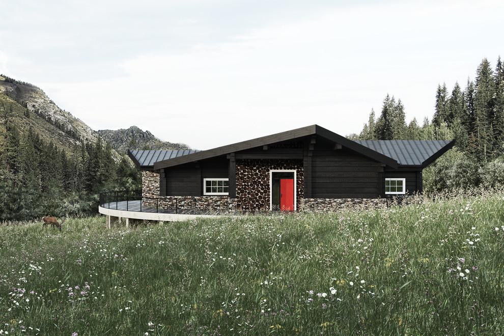 Современное шале 163 м2 на Алтае