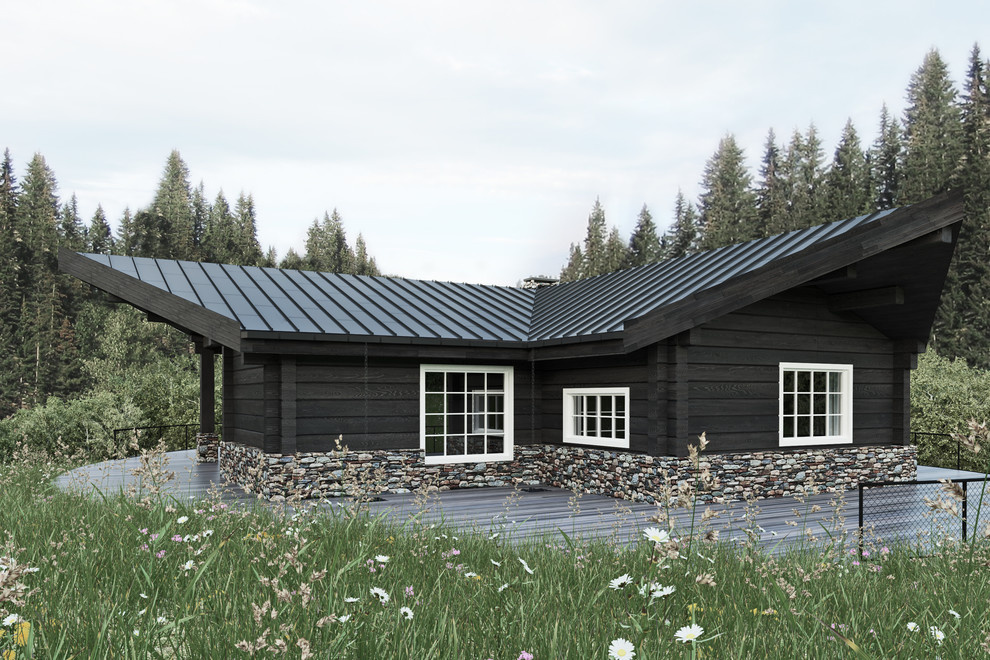 Современное шале 163 м2 на Алтае