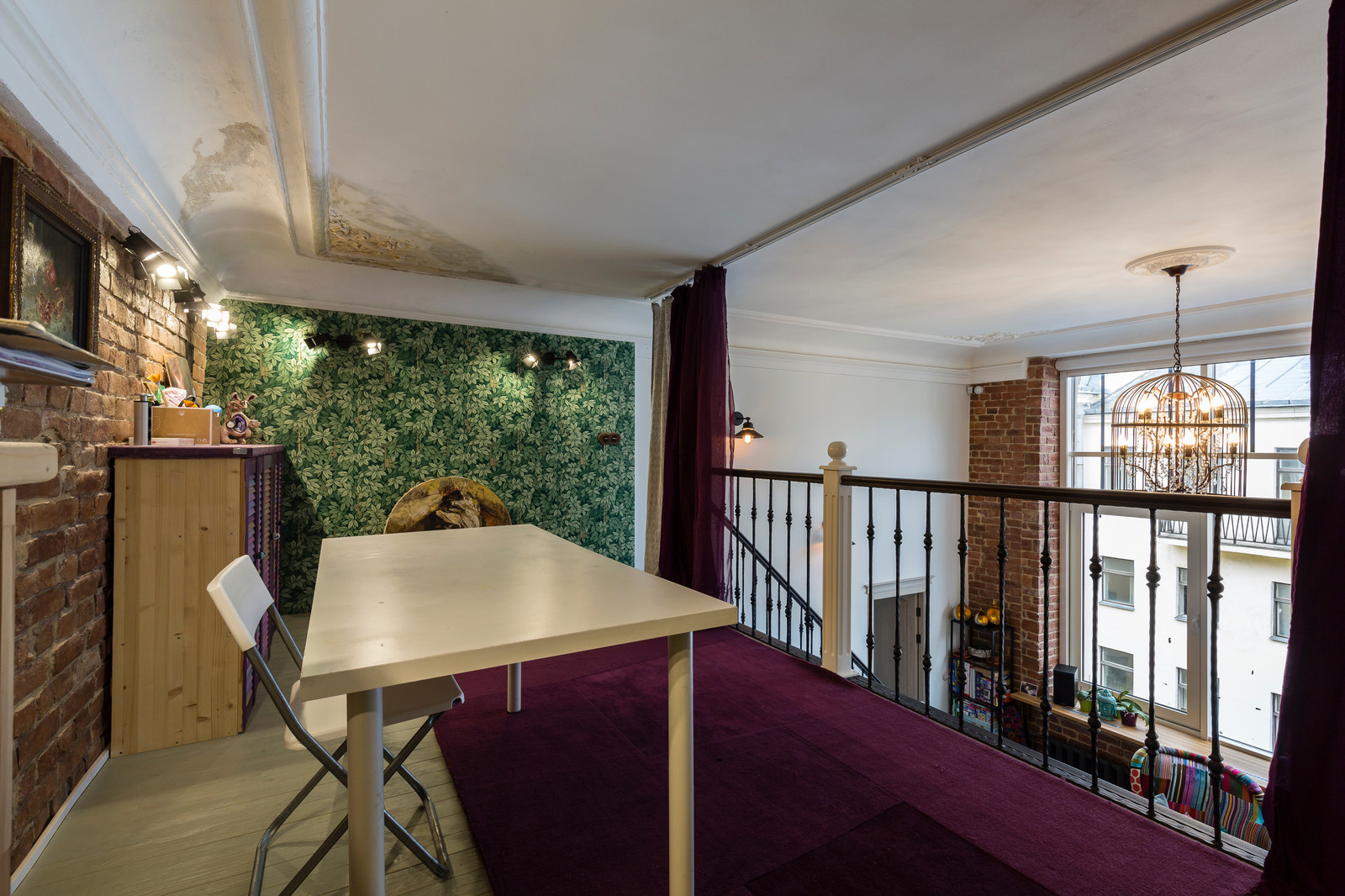 Boho Style 2-level Apartment