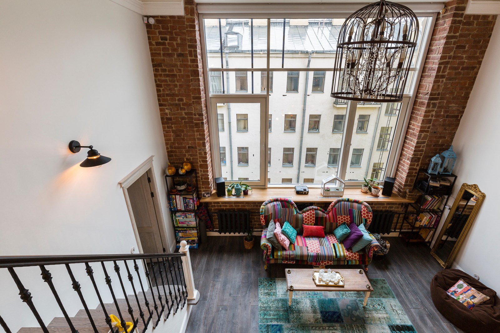 Boho Style 2-level Apartment