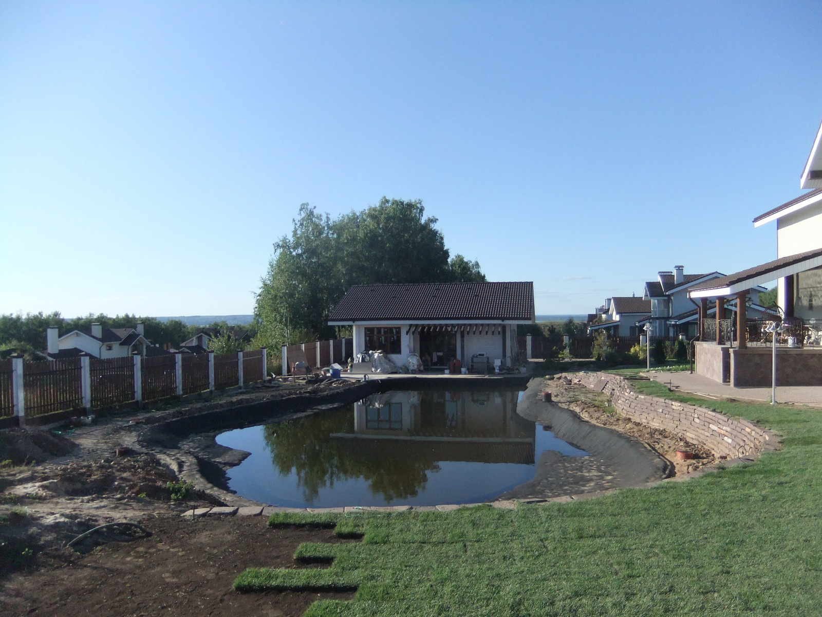 "реконструкция водоема"