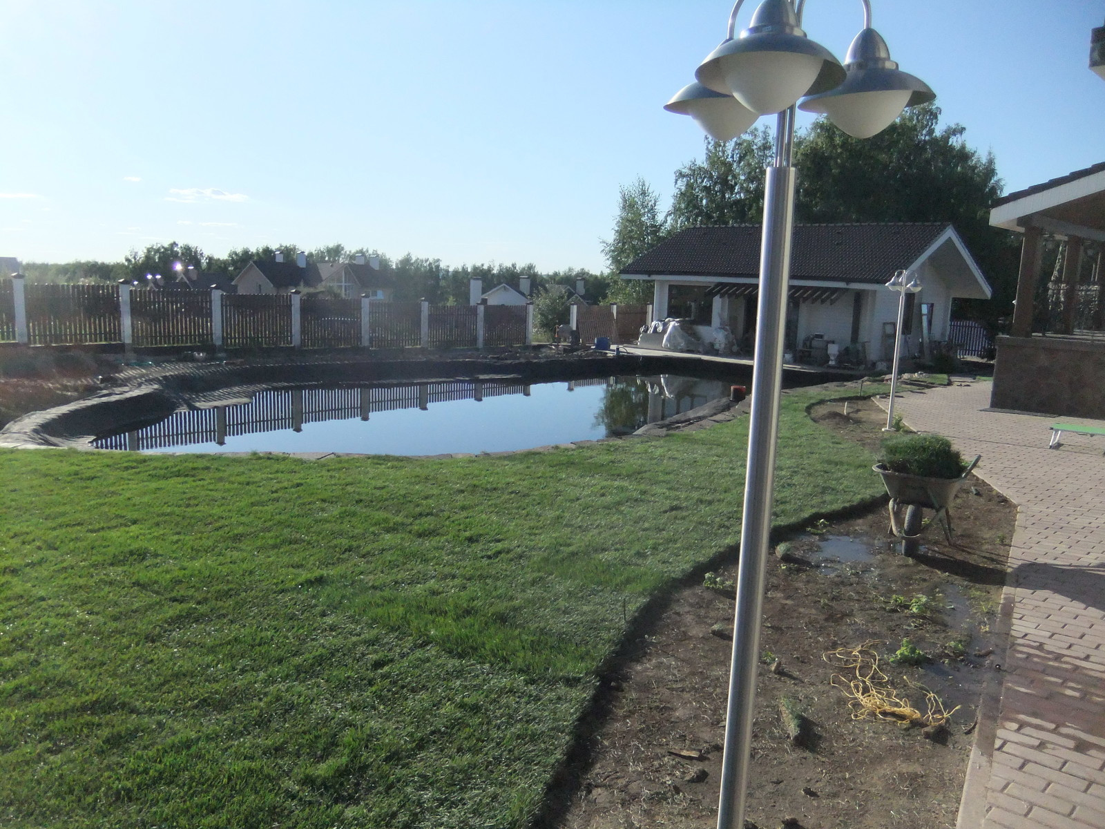 "реконструкция водоема"