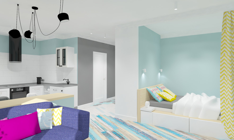 Обложка проекта: Яркая квартира для отдыха в Сочи