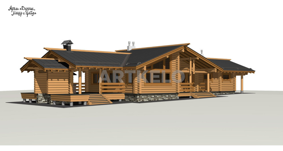 Баня в Истринских Холмах