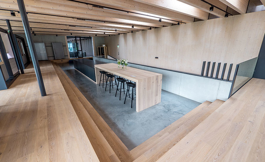 Pandomo Loft и Wall в шоуруме строительной компании FREIRAUM 4