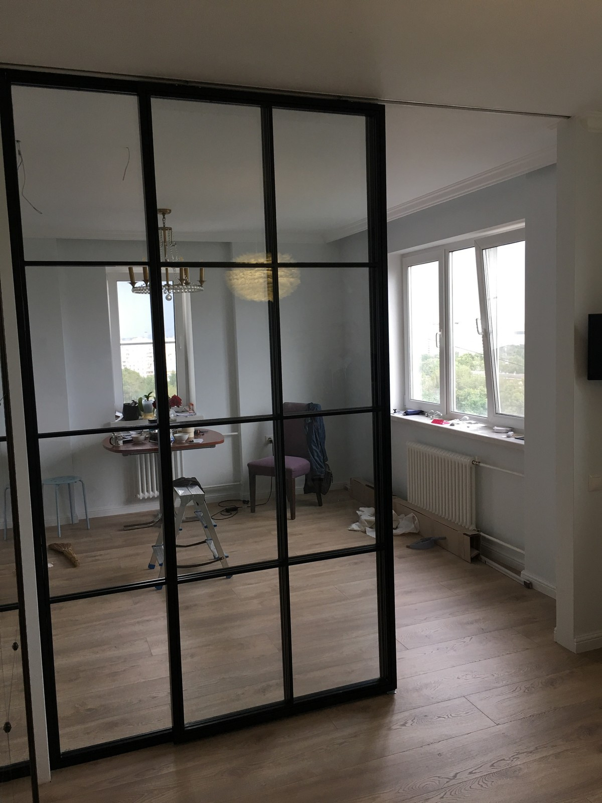 Перегородки в стиле лофт