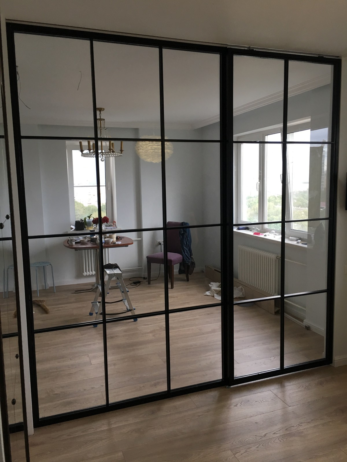 Перегородки в стиле лофт