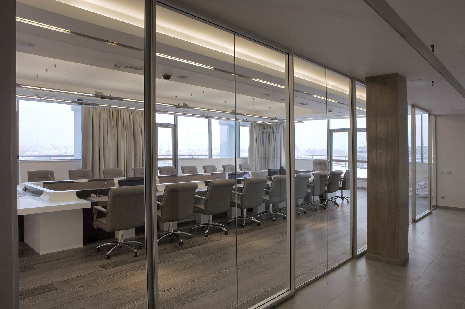 Интерьер офиса компании ГазПромЭкспорт