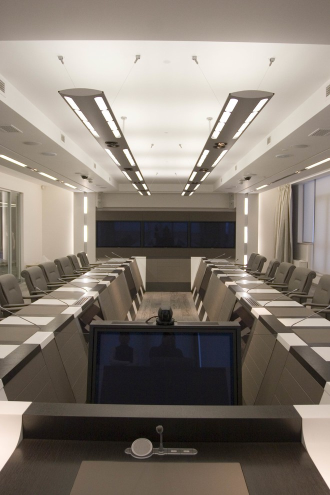 Интерьер офиса компании ГазПромЭкспорт