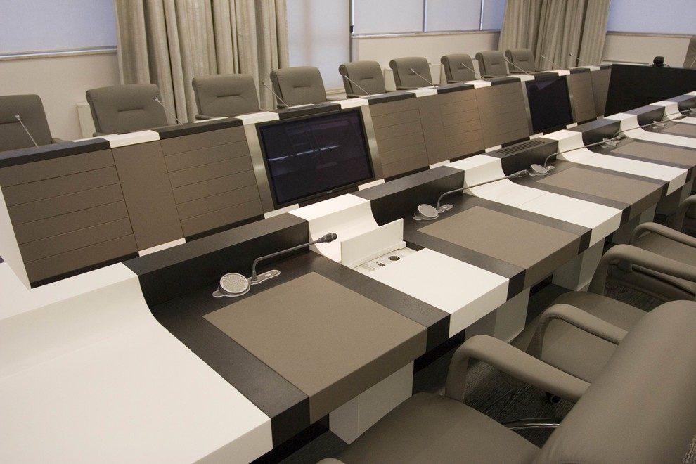 Интерьер офиса компании ГазПромЭкспорт