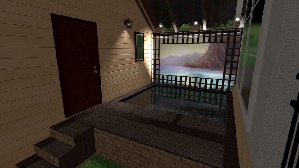 Ландшафтный дизайн проект от компании Каменный Мост.