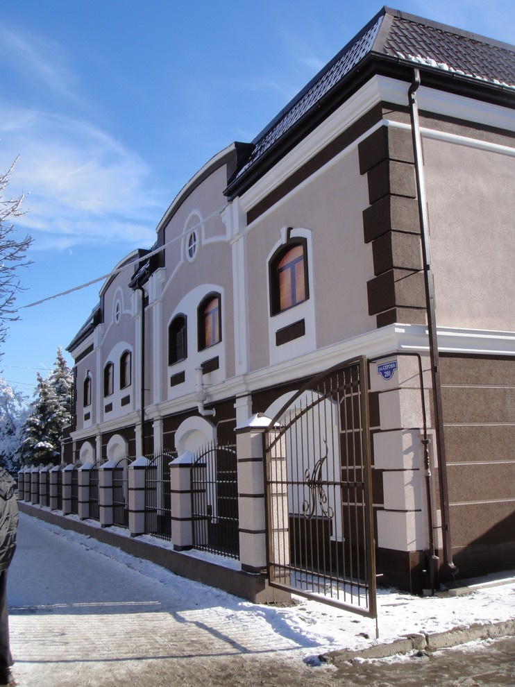 Реконструкция фасада ресторанного комплекса "Алафузов" в г. Ставрополе