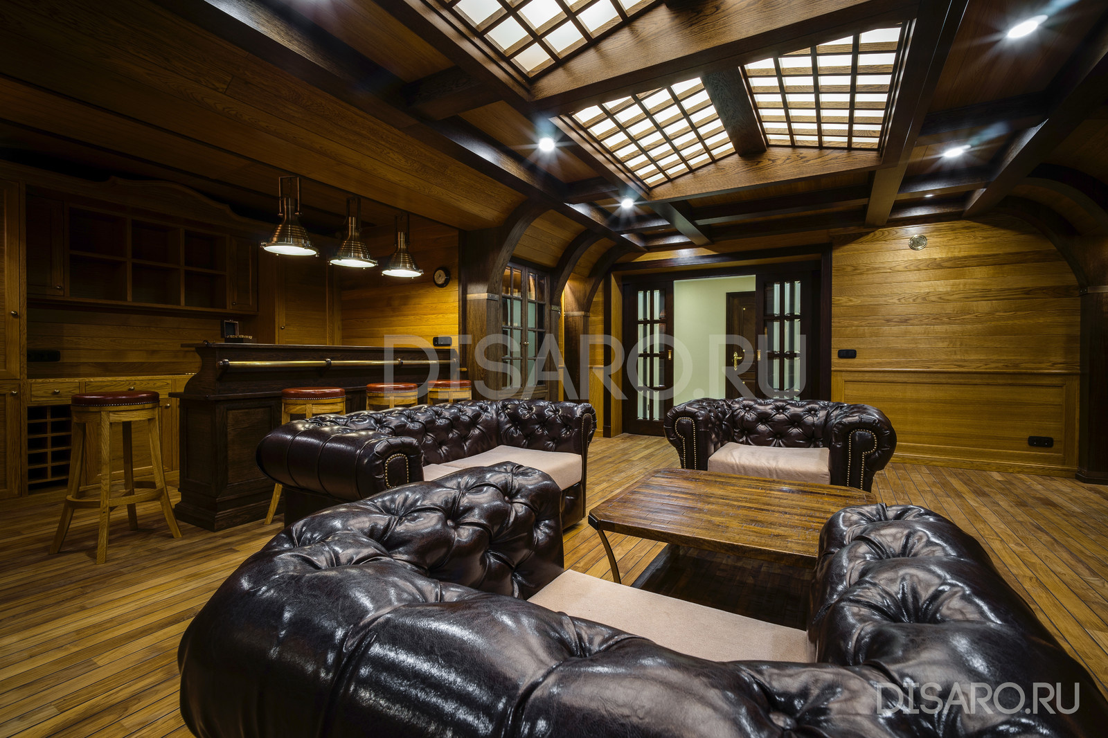 Дизайн и реализация интерьера в стиле корабля