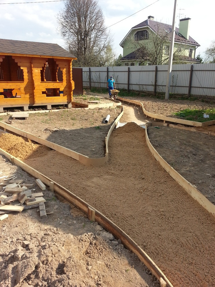 Изготовление дорожек