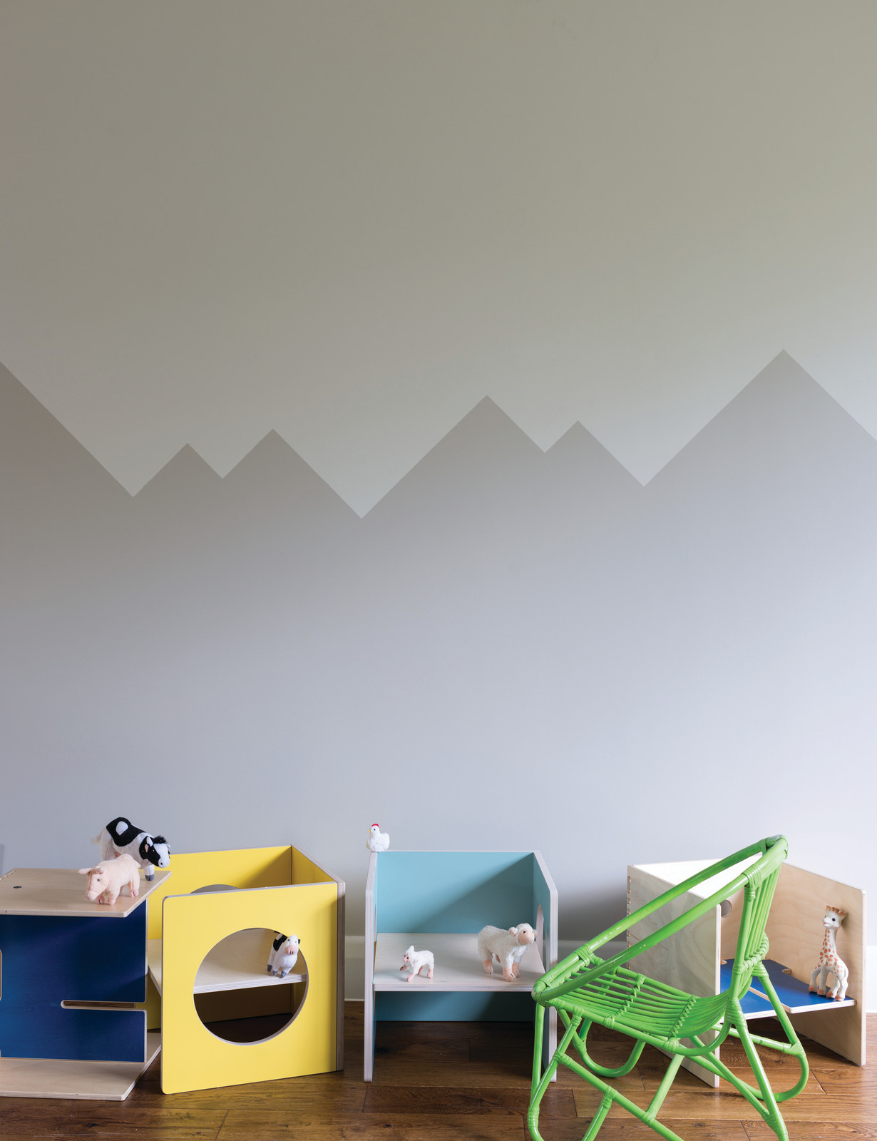 Идеи декора детских комнат в красках Farrow & Ball