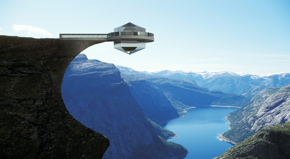 Смотровая площадка в Норвегии
