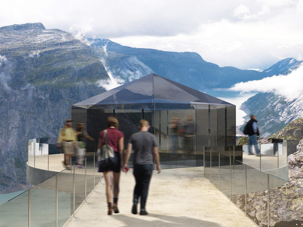 Смотровая площадка в Норвегии