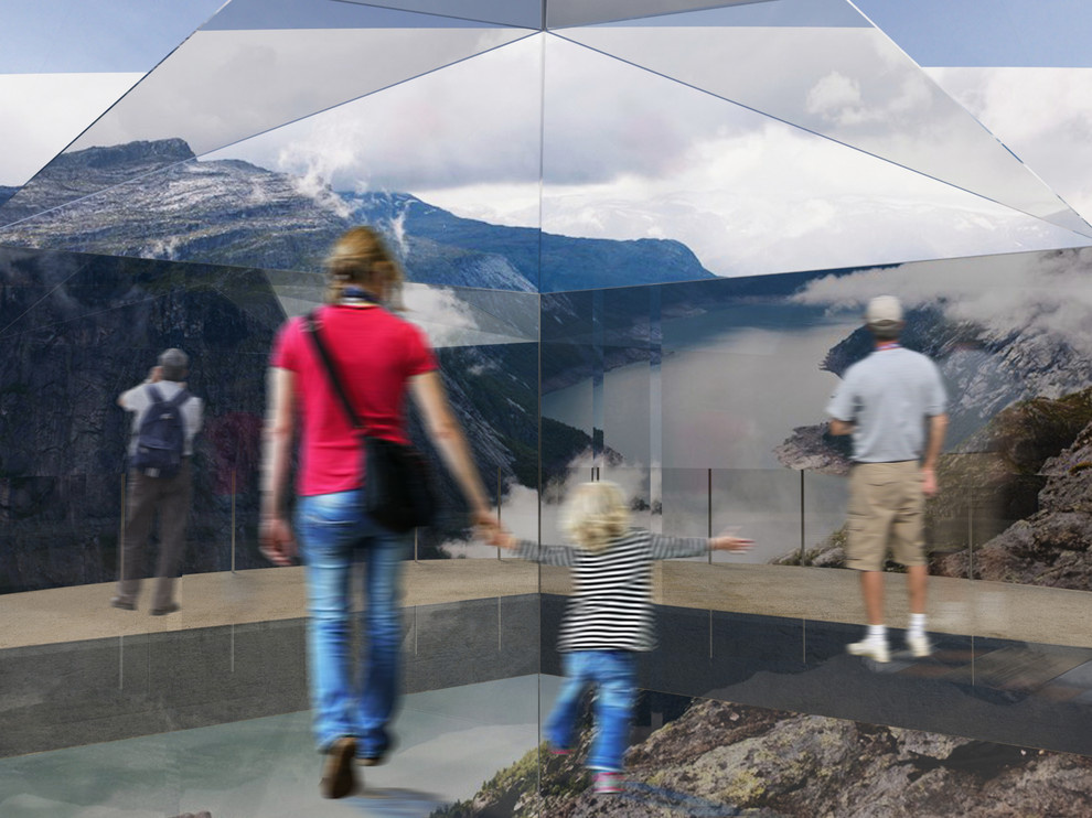 Обложка проекта: Смотровая площадка в Норвегии