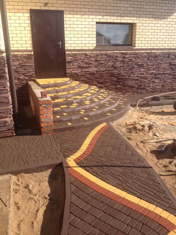 Тротуарная плитка 2016 год