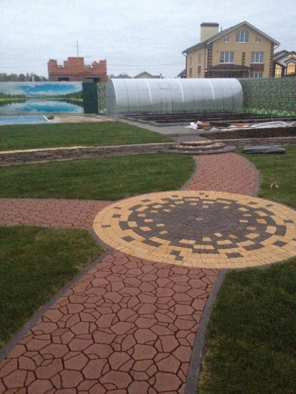 Тротуарная плитка 2016 год