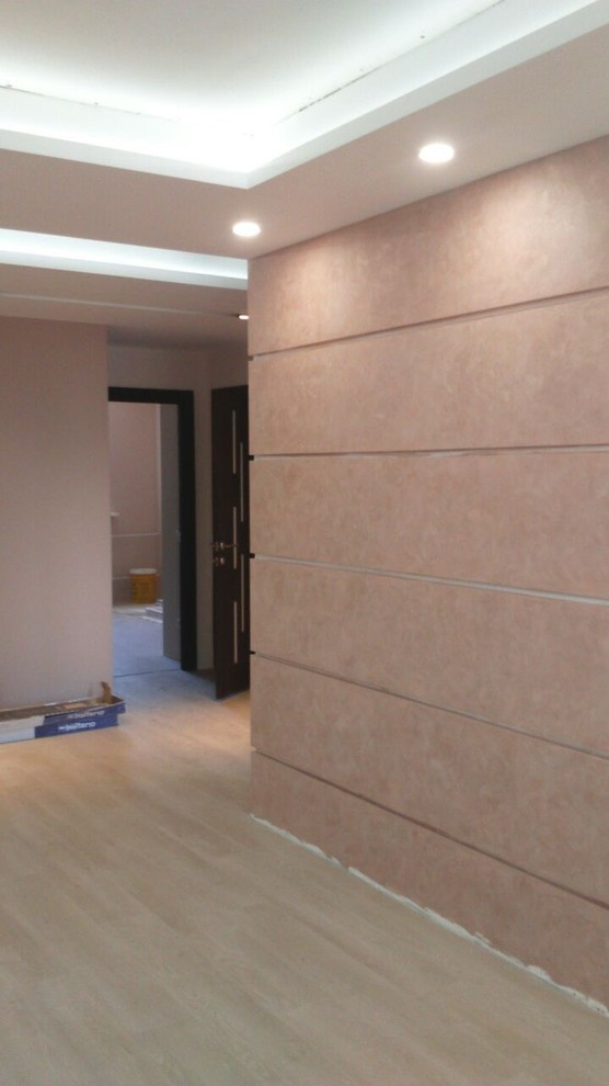 Декоративная штукатурка в интерьере