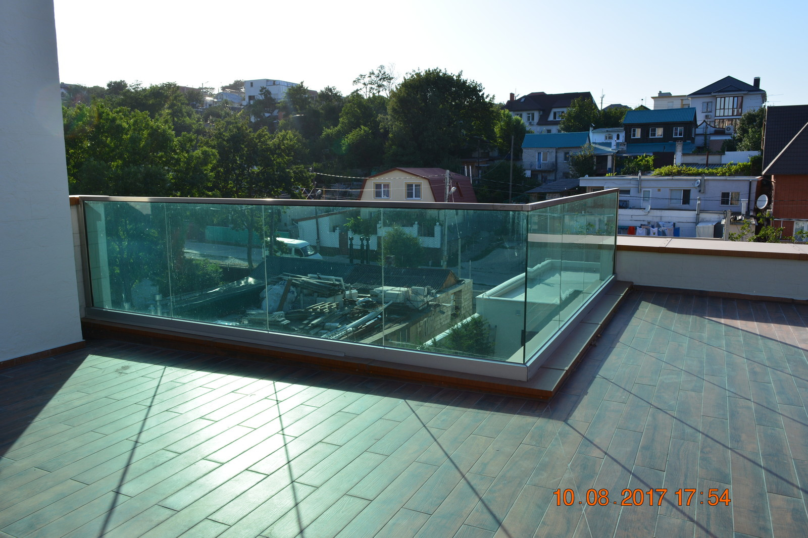 Ограждения террас, балконов