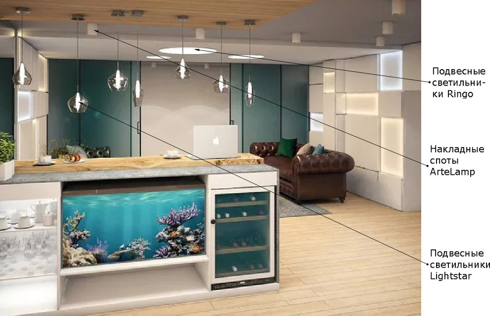 Отделочные материалы для магазина "Оптимист", г. Екатеринбург.