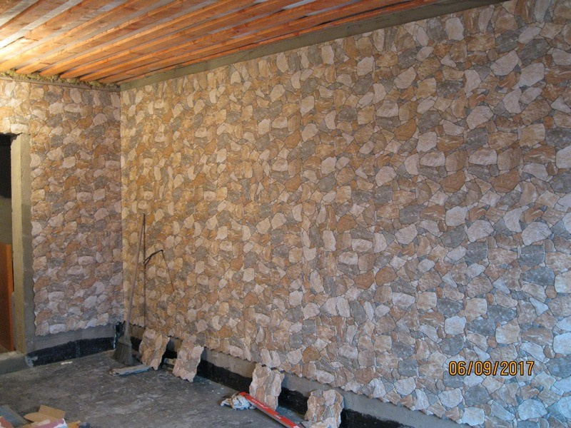 Отделка гаража