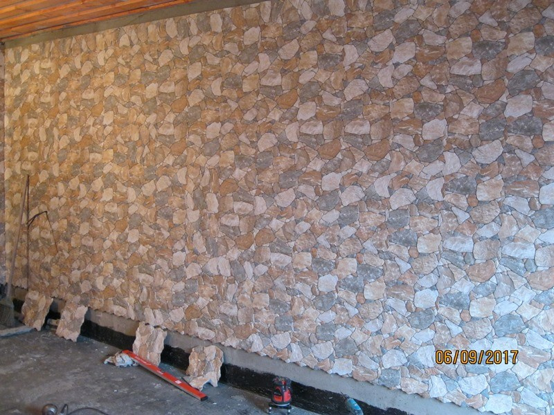 Отделка гаража