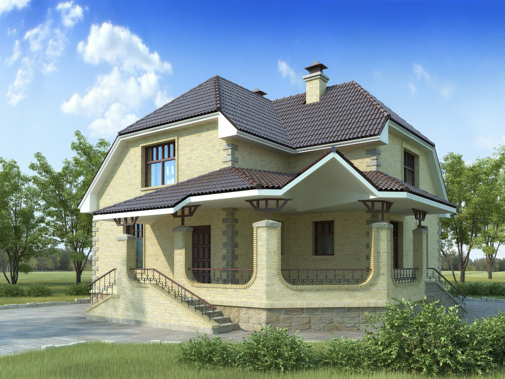Дом с террасой 140